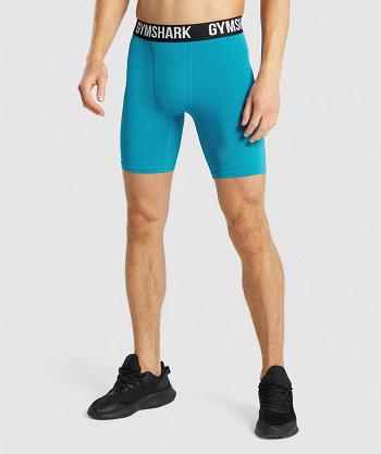 Pánské Šortky Gymshark Element Baselayer Blankyt | CZ 2191JPQ